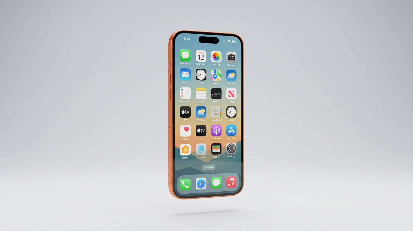 Win an iPhone 17 Pro Max — front display